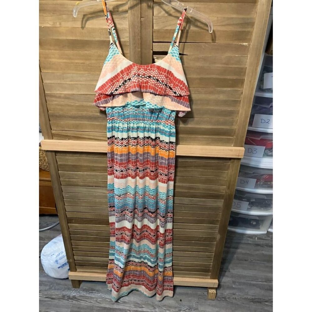 American Rag Maxi Dress Y2K Boho Summer Vacation Travel Women’s Size XS